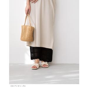 サンダル レディース 浴衣 ストラップ 編み ...の詳細画像3