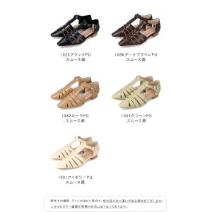 サンダル レディース グルカサンダル 浴衣 ヒ...の詳細画像1