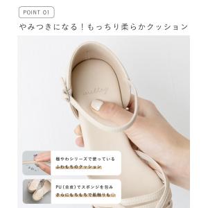 サンダル レディース 夏 歩きやすい ストラッ...の詳細画像4