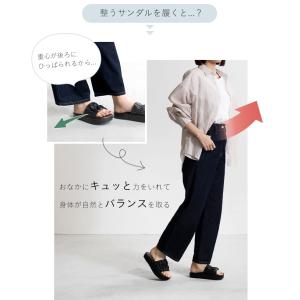 厚底 サンダル レディース 浴衣 リカバリーサ...の詳細画像4