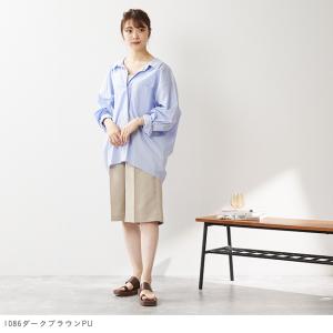 サンダル レディース 厚底 歩きやすい ぺたん...の詳細画像5