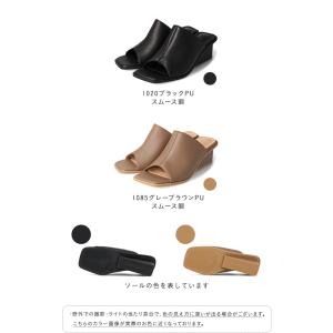 ミュール サンダル スリッパ つっかけ レディ...の詳細画像1