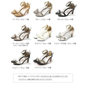 サンダル レディース 浴衣 ヒール ストラップ...の詳細画像2