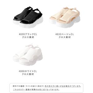 サンダル レディース 厚底サンダル スポーツサ...の詳細画像1