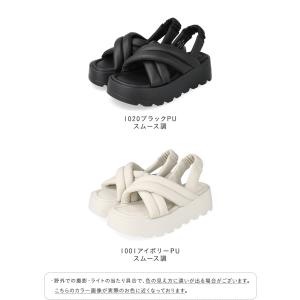 スポーツサンダル 厚底サンダル サッと履ける ...の詳細画像1