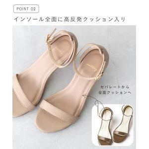 サンダル レディース 浴衣 アンクルストラップ...の詳細画像5
