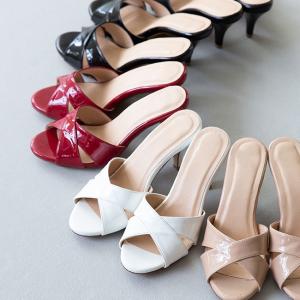 サンダル ミュール レディース ミュールサンダル ハイヒール