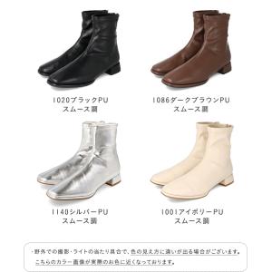 ショートブーツ 足が疲れない やわらか レディ...の詳細画像1