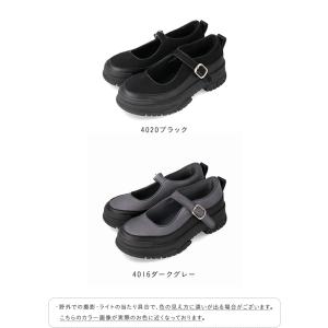 スニーカー フラットシューズ レディース 厚底...の詳細画像1