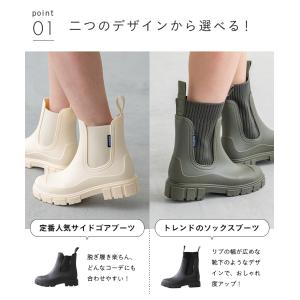長靴 レディース レインシューズ レインブーツ...の詳細画像3