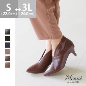 ブーティ 大きいサイズ 歩きやすい レディース ショートブー...
