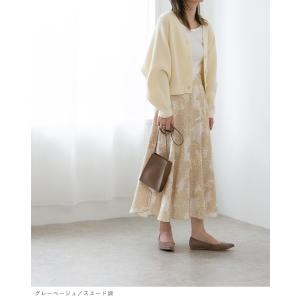 パンプス 歩きやすい 痛くない ぺたんこ 大き...の詳細画像4