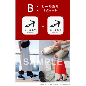 福袋 ヒールが選べる サンダル HAPPY B...の詳細画像4