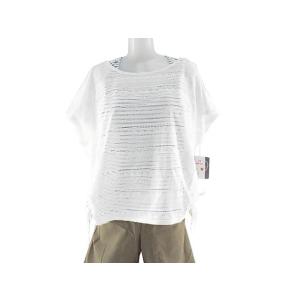 レディース水着 4点セット 透かし編みTシャツ ボードショーツ 体型カバー 大きいサイズ 3L ホワ...