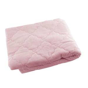 パッド一体型ベッドシーツ 綿スマートヒート 吸湿発熱 綿100% シングル 幅100x200x25cm ピンク 冬｜outletton