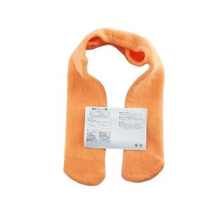 便座シートカバー U型 抗菌防臭加工 ピーチオレンジ  送料250円