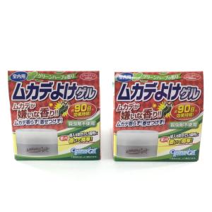 ムカデよけゲル 2個組 室内用 日本製 約90日効果 グリーンハーブの香り