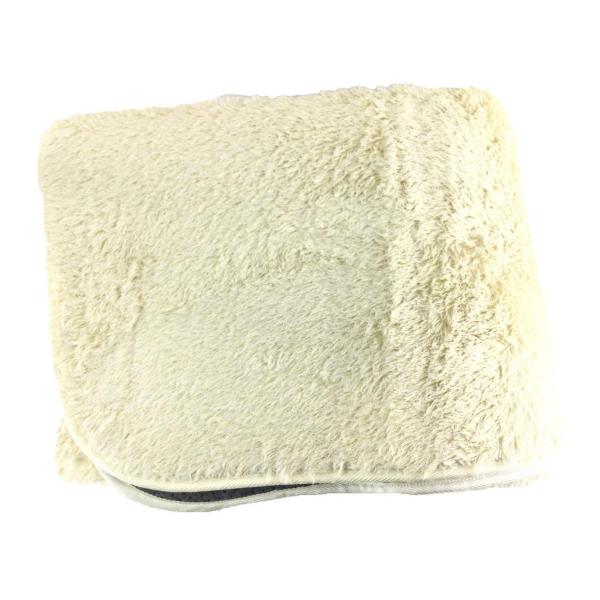 ラグ 極細 シャギー ウレタン ふかふか ファータッチ 2.3畳 190x190cm アイボリー