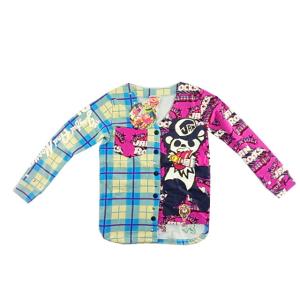 シャツ ジャム JAMブランド キッズ M 160cm ブルー/ピンク系 秋冬