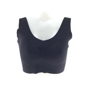 RAKUNA 整体ストレッチ感覚ブラ 猫背になれないブラ 整体師設計 L ブラック