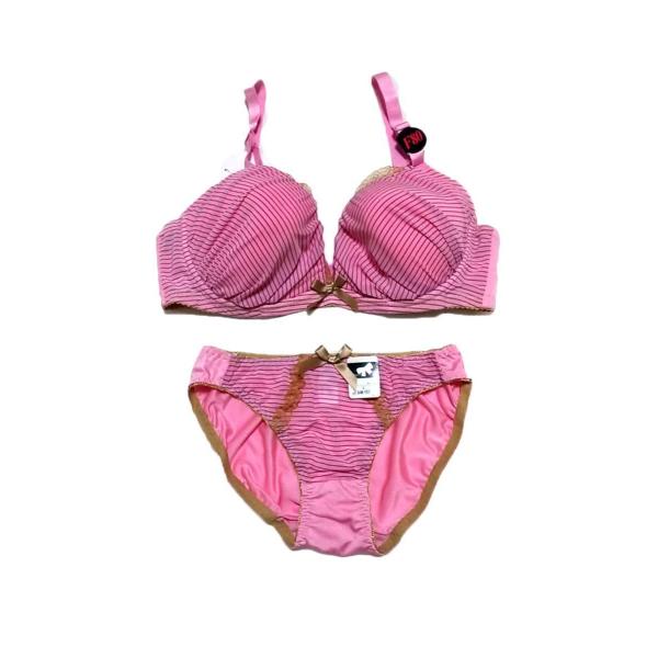 ブラジャーショーツセット Luxury F80・L ピンク 送料250円