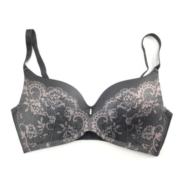 ブラジャー トリンプ Triumph ノンワイヤー レースプリント アウターにひびきにくい ソフトモ...