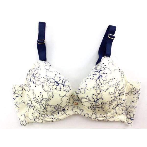 ブラジャー フルカップ もっと締めつけから自由になるブラジャー B70 アイボリー 送料250円