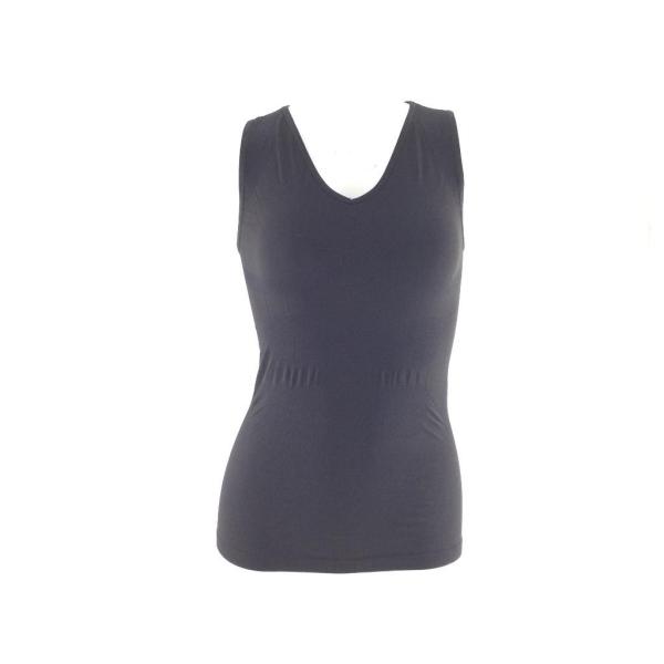 加圧シェイプインナー 体引き締め 薄手 加圧テーピング編み LL ブラック 送料250円