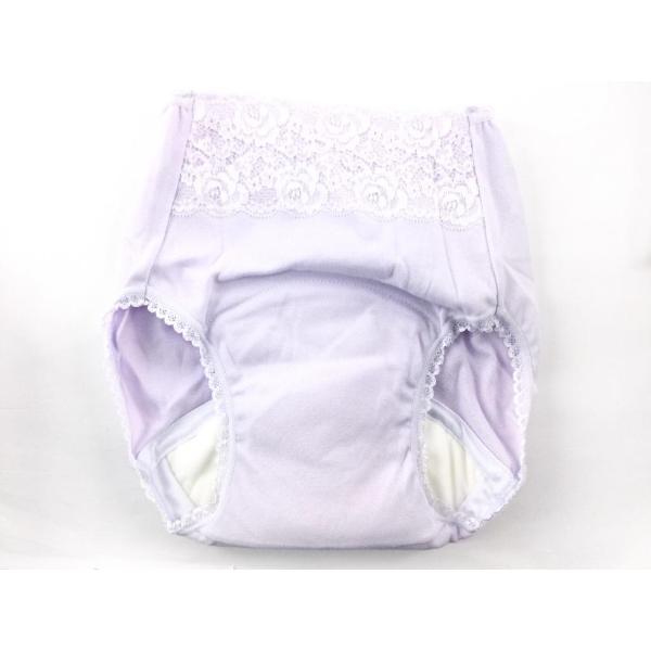 消臭快適ショーツ RQ14 日本製 レースデザイン 吸水タイプ  サニタリーショーツ Lサイズ ラベ...