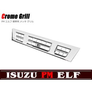 全国送料無料 いすゞ NEW エルフ 超低 PM メッキ マッドガード 左右