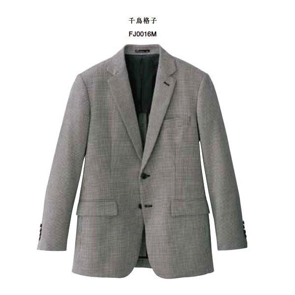 メンズジャケット（千鳥格子） サイズ：Ｓ〜４Ｌ 毛50% ポリエステル50%