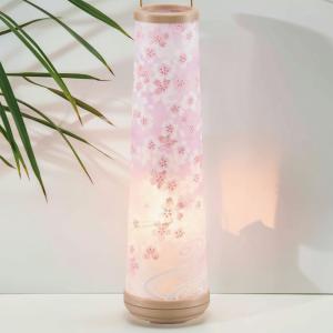 盆提灯 モダン 和花3号 桜 回転 スリム 円...の詳細画像1