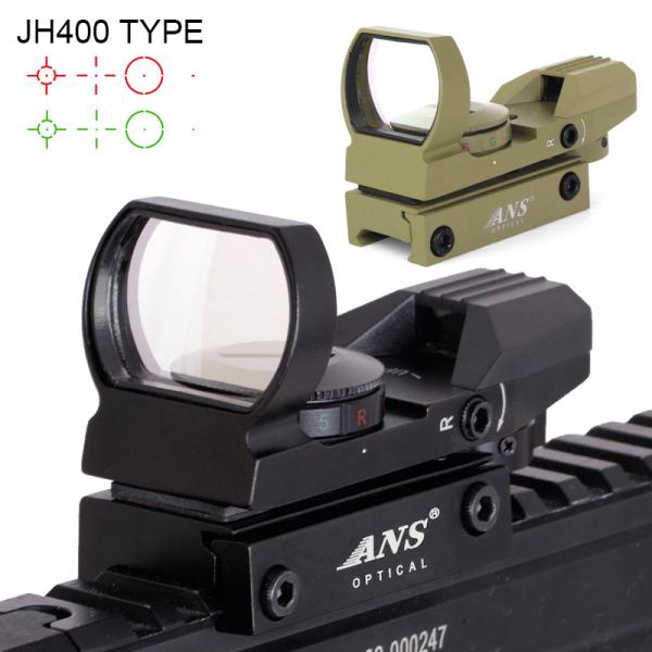 ANS Optical ドットサイト ダットサイト JH400タイプ ブラック/タン 軽量 コンパク...
