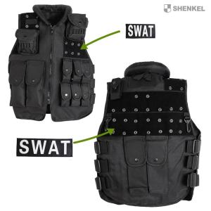 SWAT 8点入り フルセット 迷彩服 上下セ...の詳細画像1