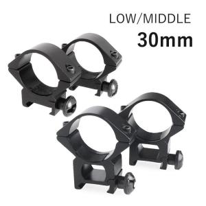 爆買 マウントリング ベース対応幅20mm リング径25.4mm 1インチ 全高