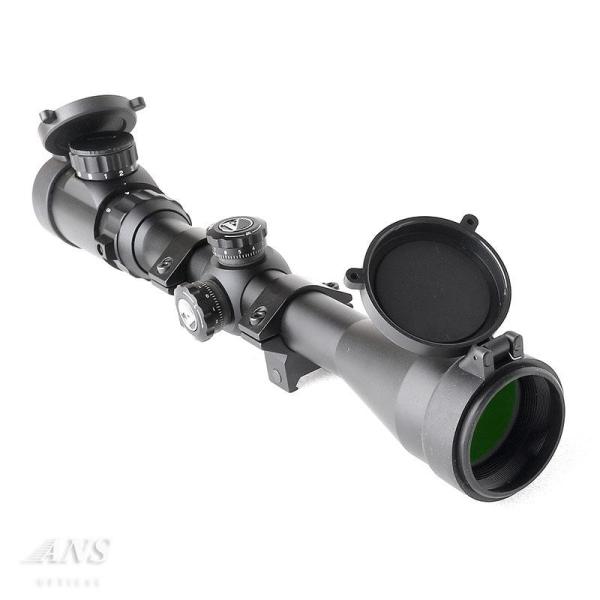 ANS Optical 3-9倍 可変ズーム 3-9x40 EGB ライフルスコープ  20mmレー...