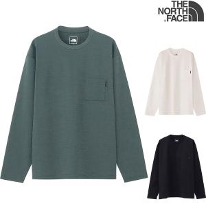 ロンT ノースフェイス　ロングスリーブエアリーリラックスティー　長袖Tシャツメンズ THE NORTH FACE S/S Airy Pocket Tee NT62345　速乾Tシャツ キャンプ｜outspot