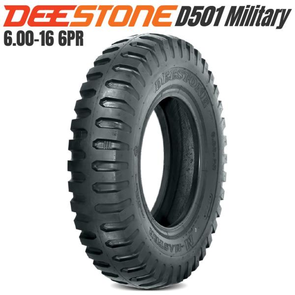 DEESTONE D501 Military 6.00-16 6PR  2025年49週以降（12月...