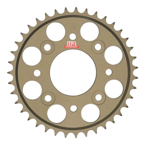 ISA アルミリアスプロケット 428サイズ 39T スーパーカブ JA44/59/45/60 ハン...