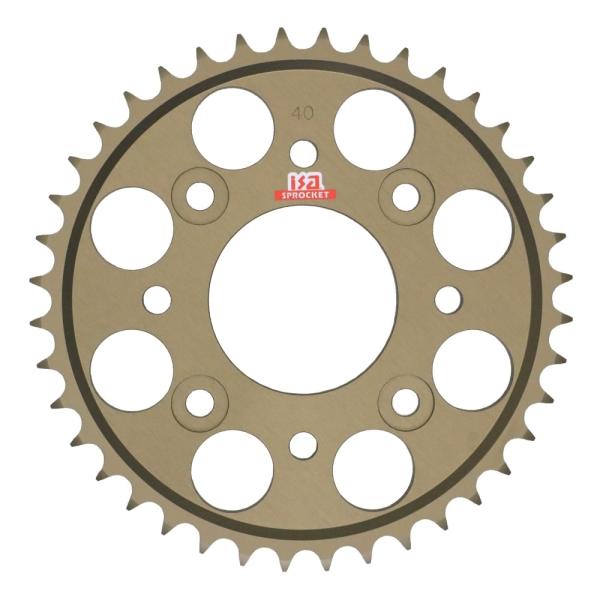 ISA アルミリアスプロケット 428サイズ 40T スーパーカブ JA44/59/45/60 ハン...