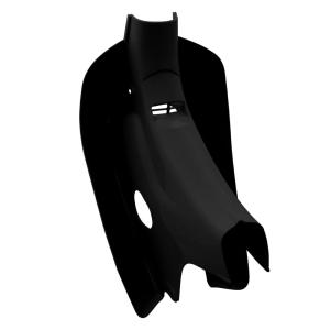 ホンダ リトルカブ専用 レッグシールド ブラック 黒