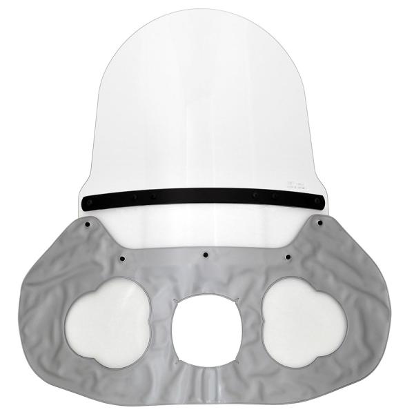 旭風防 ホンダ スーパーカブ ウインドシールド ポピュラー1D【PD01-PC】AA01 C50 C...