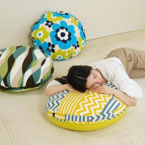 ビーズ クッションカバー 北欧 丸 おしゃれ ...の詳細画像3