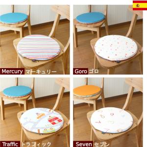 チェアパッドクッション 円型シートタイプ  直径40x3