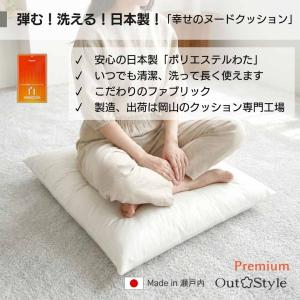 ヌード座布団 ヌードクッション 55×59 中...の詳細画像3