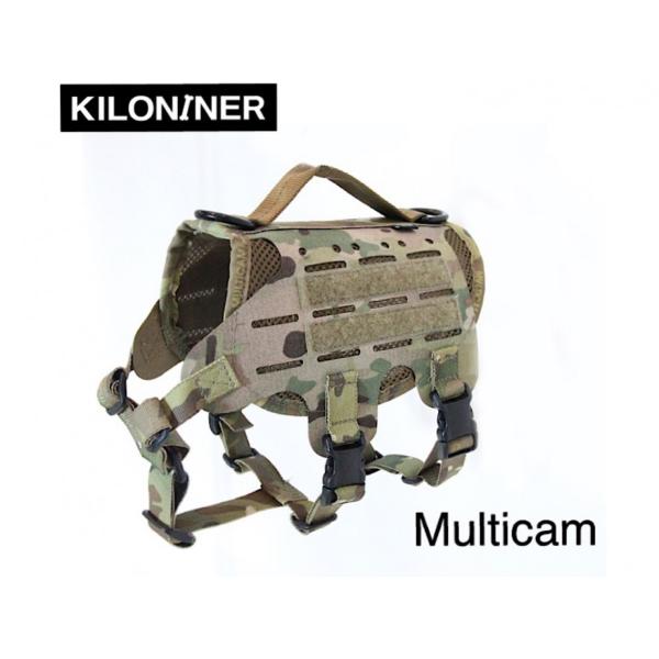 キロナイナー Mサイズ タクティカルモールベストレザーカット KILONINER M4 Tactic...