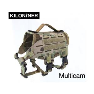 キロナイナー Sサイズ タクティカルモールベストレザーカット KILONINER M4 Tactical MOLLE Vest Laser Cut Ｓ｜outtail