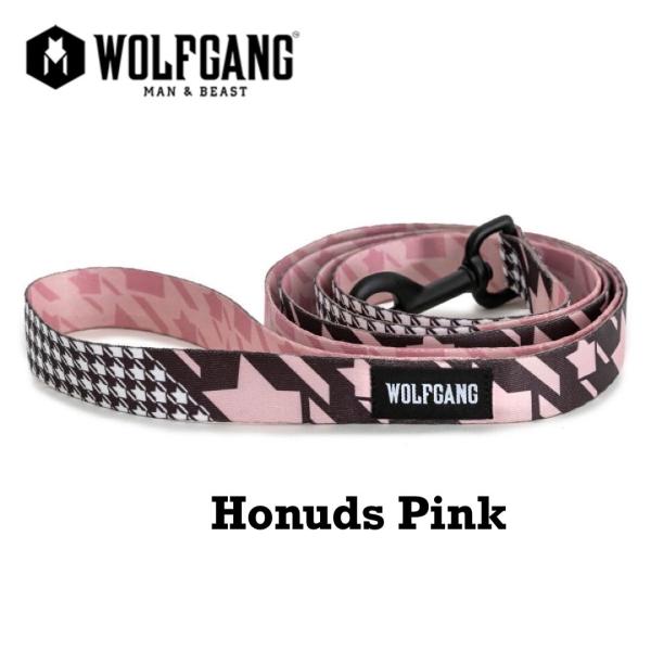送料無料！ウルフギャング HoundsPink LEASH リード Mサイズ WOLFGANG ハウ...
