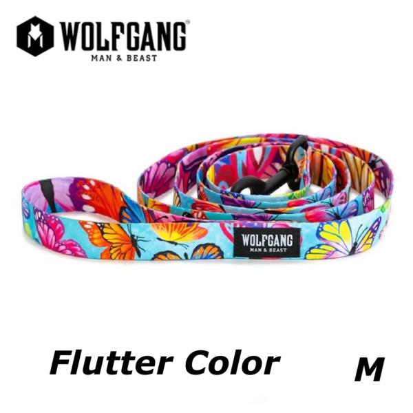 送料無料！ ウルフギャング フラッターカラー/リード Mサイズ  WOLFGANG　Flutter ...