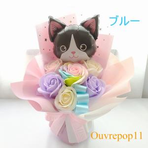 ソープフラワー イヌ ネコ 猫 犬 バルーン ...の詳細画像2